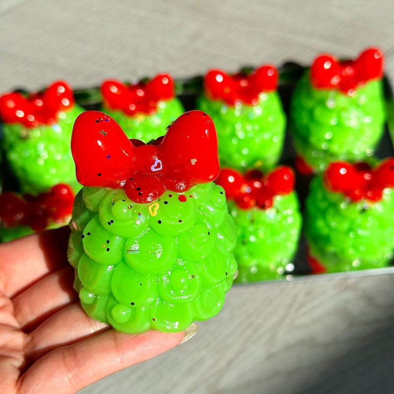 

Силиконовый антистресс в форме рождественской елки - Супермягкая, креативная игрушка-мялка