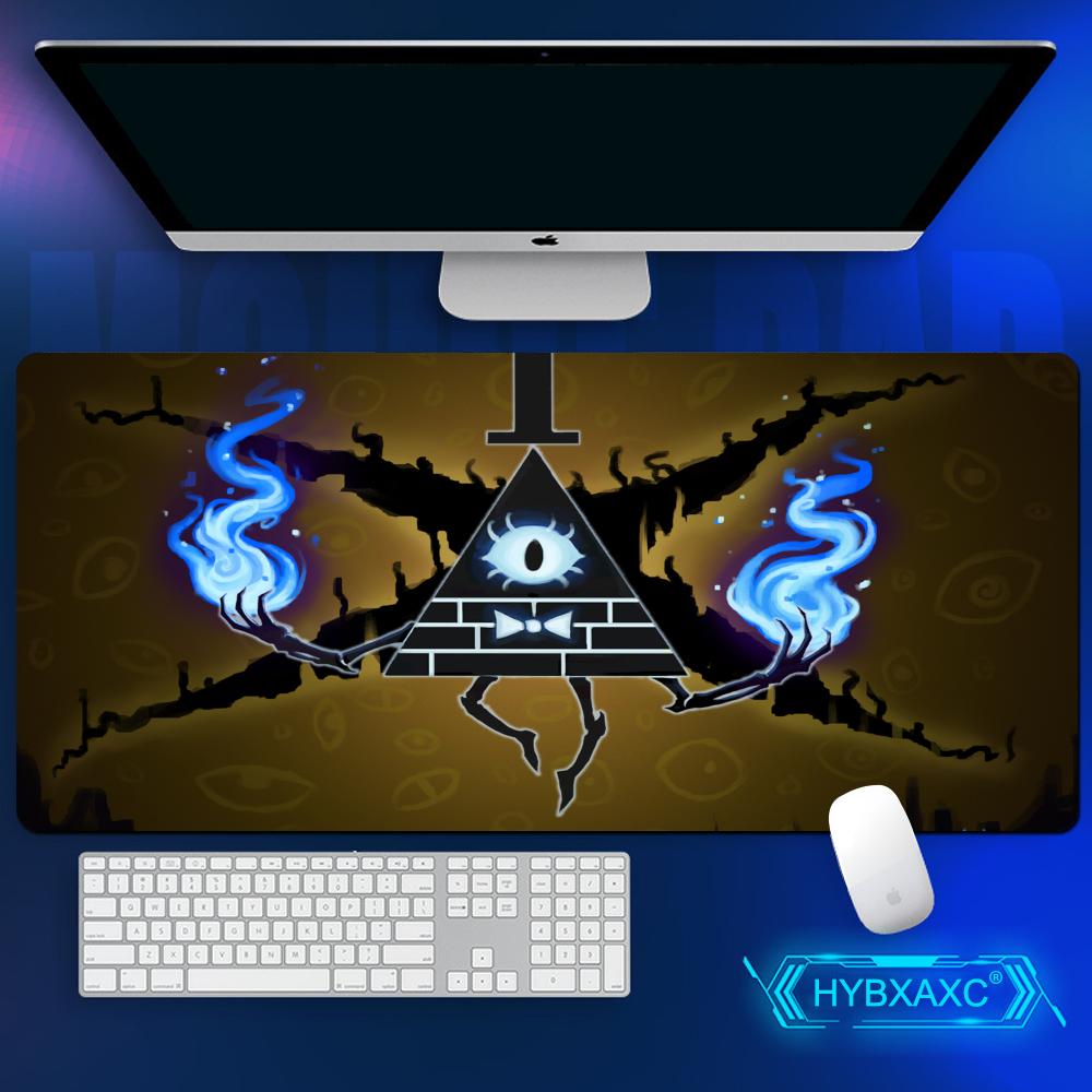 Mousepad 400x900MM Desk Protector Rubber Company Table Pads Carpet Desk Pad Bill Cipher Anime Mouse Pad Gravity Fall Mouse Pad