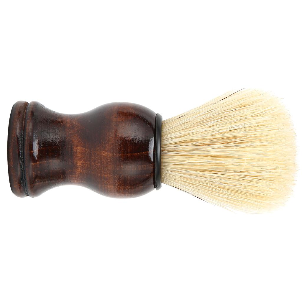 Lightweight Beard Shaving Brush Wooden Handle Shaving Brush Beard Shave Cleaning Brush