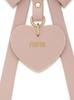 Furfur Ribbon Crimp Bag Charm RWGG255516 Pink Free Size Women's
