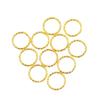 50PCS Charm Dreadlocks Beads Opening Hoop Circle Cuff Clip Hair Braids Reggae Hair Rings
