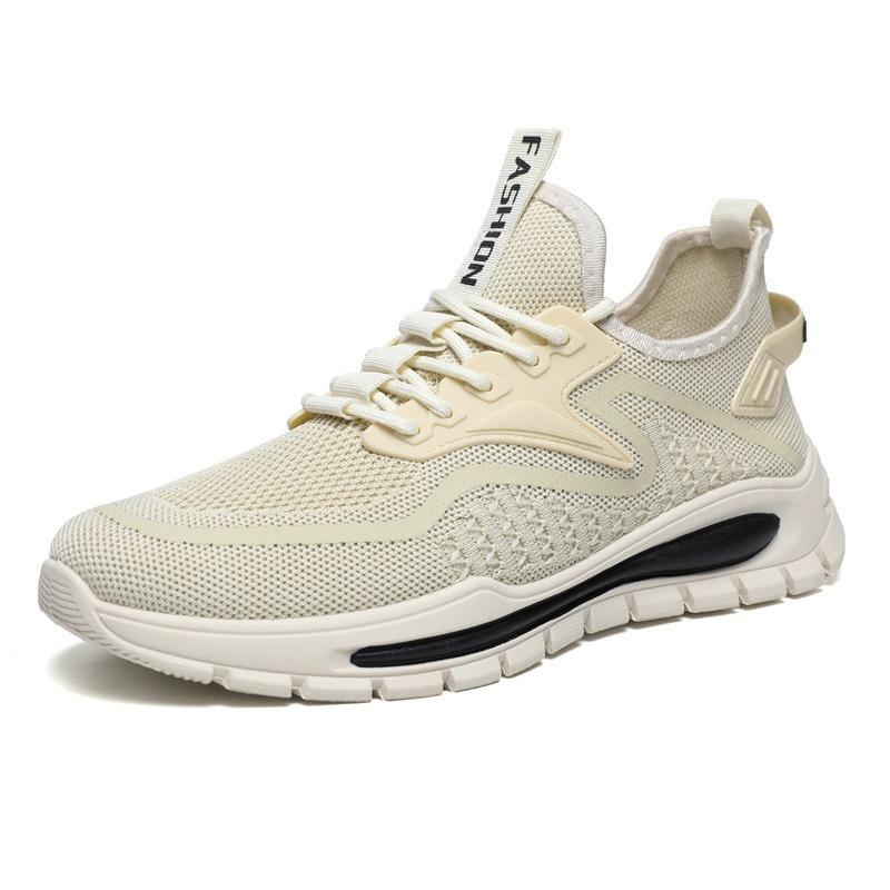 Shoes Men's sneakers New men's sneakers Flying shoes Running shoes Fashion men's casual shoes