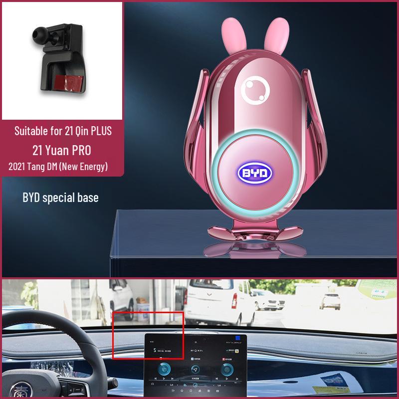 Kompatybilny uchwyt samochodowy dla modeli BYD: S6, S7, Song Pro/Max/Plus, Tang DM, Han EV, Yuan, Qin
