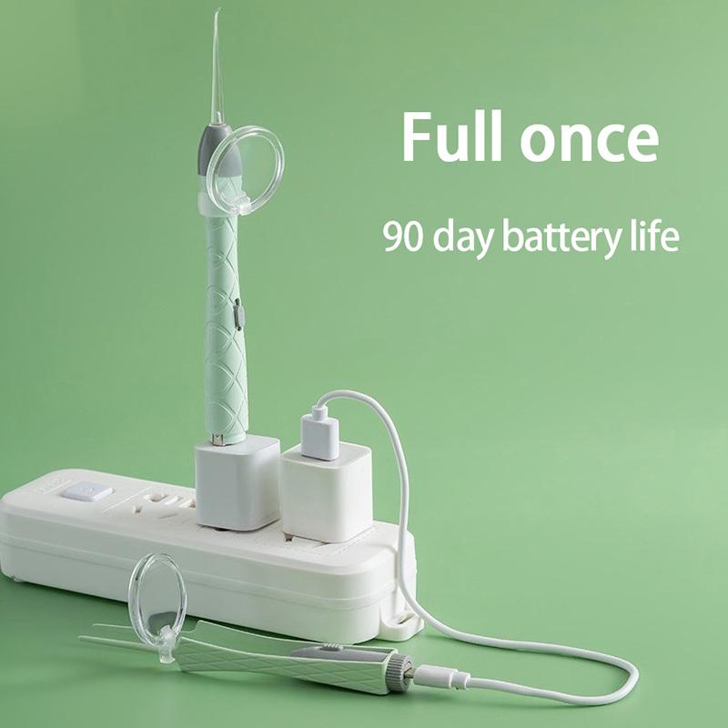 Narzędzie do czyszczenia uszu Wykałaczka do uszu ze światłem Czyścik do uszu Usuwanie woskowiny Ładowany przez USB Zestaw do usuwania woskowiny z uszu Przenośny