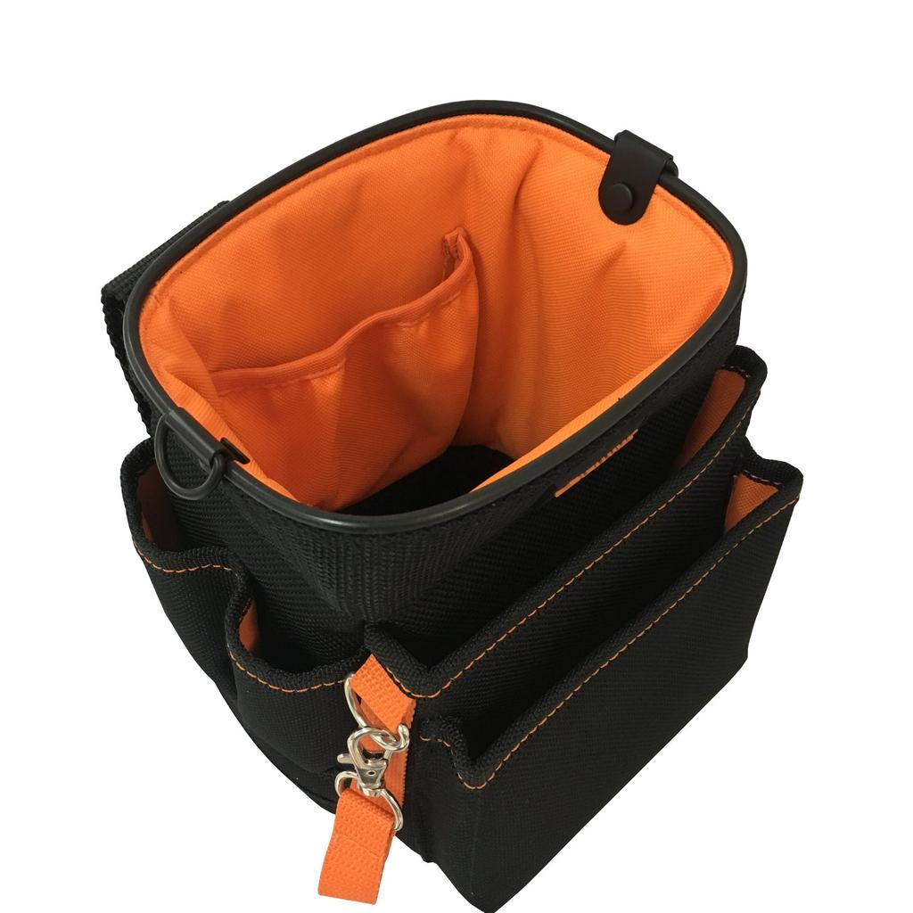 Fujiya Waistline Series Fabric Fabric for Resistant Shape Electrician's Bag, 3-Tier Type, EVA-Reinforced Deformation, WB-23