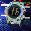 SANDA Luxury Men's Electronic Digital Watch Outdoor Sports Waterproof Countdown Men's Electronic Watch Alarm Clock