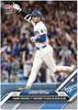 Topps 584 Shohei Ohtani Dodgers Commemorative First Player In Dodgers History To Hit 40 Home Runs and Steal 40 Bases Card