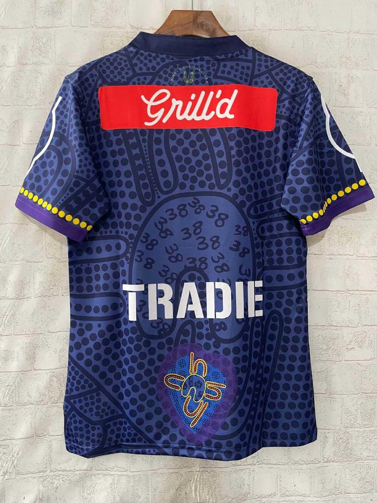 Melbourne Indigenous Edition 2025 Men's Short Sleeve Rugby Jersey