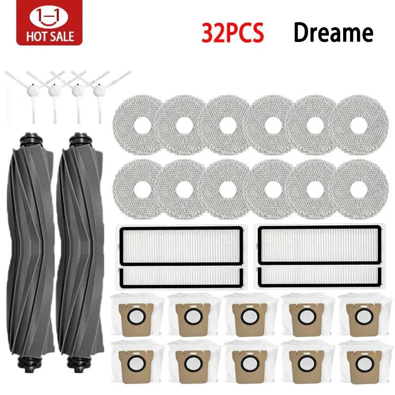 For XIAOMI Mijia Omni 1S B101CN  B116 X10+ Accesories Dreame L10s Ultra / S10 Pro Main Side Brush Hepa Filter Mop Dust Bag Parts