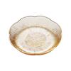 Changbaosen Exquisite Plastic Fruit & Snack Plate - 3 Pcs Mixed Colors