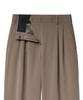 MUSINSA STANDARD WOMAN Women'S Wide Bermuda Half Slacks [Dusty Beige]