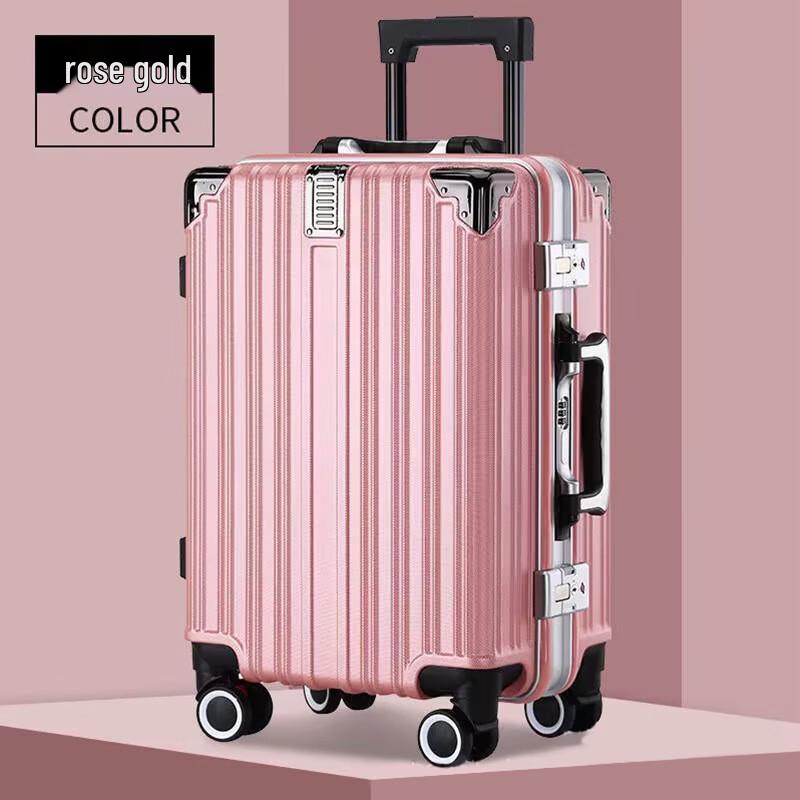 Li Shen Aluminum Frame Travel Suitcase