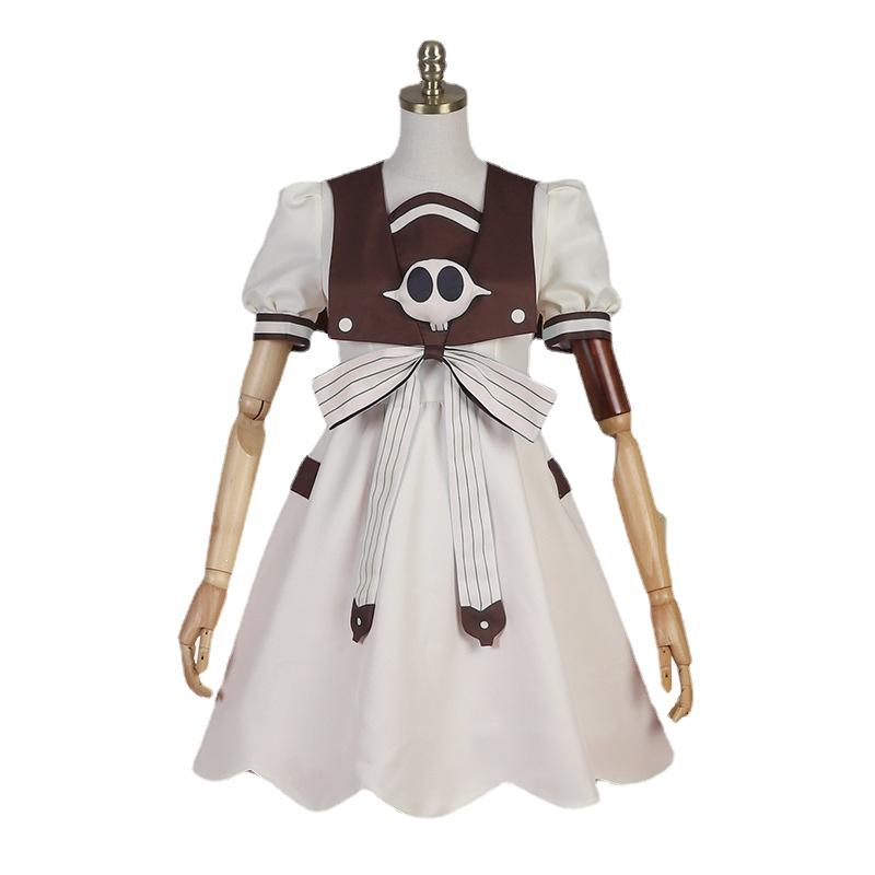 Anime Toilet-bound Jibaku Shounen Hanako-kun Yashiro Nene Cosplay Costume Dress Wig Woman Girls Uniform Gift Cute 