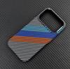 iPhone 17 Pro Max Kevlar Magnetic Case, Skin-Feel Hard Shell Protective Cover for Apple 16PM