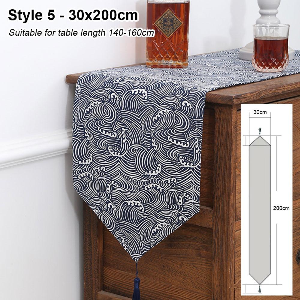 1Pcs Nordic Style Tablerunner 30x120cm 30x200cm Boho Decor Tablecloth Home Wedding Party Decoration