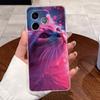 Jelly Casing For Honor 600 Lite / Honor 500 Smart 5G Clear Silicone Soft TPU Back Cover Cute Cat Rabbit Heart Protective Case