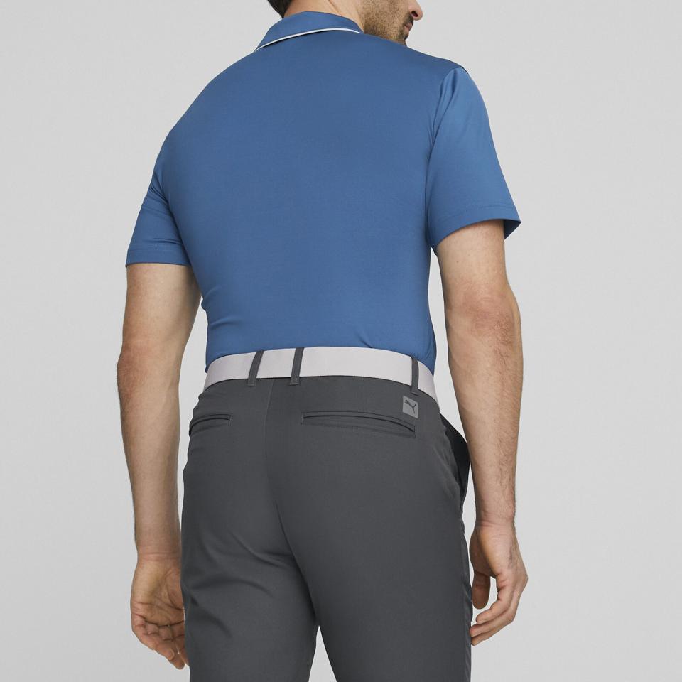 Puma Golf Moisture-Wicking Casual Sports Short Sleeve Polo Shirt Men Tops Light-Blue 620250-08