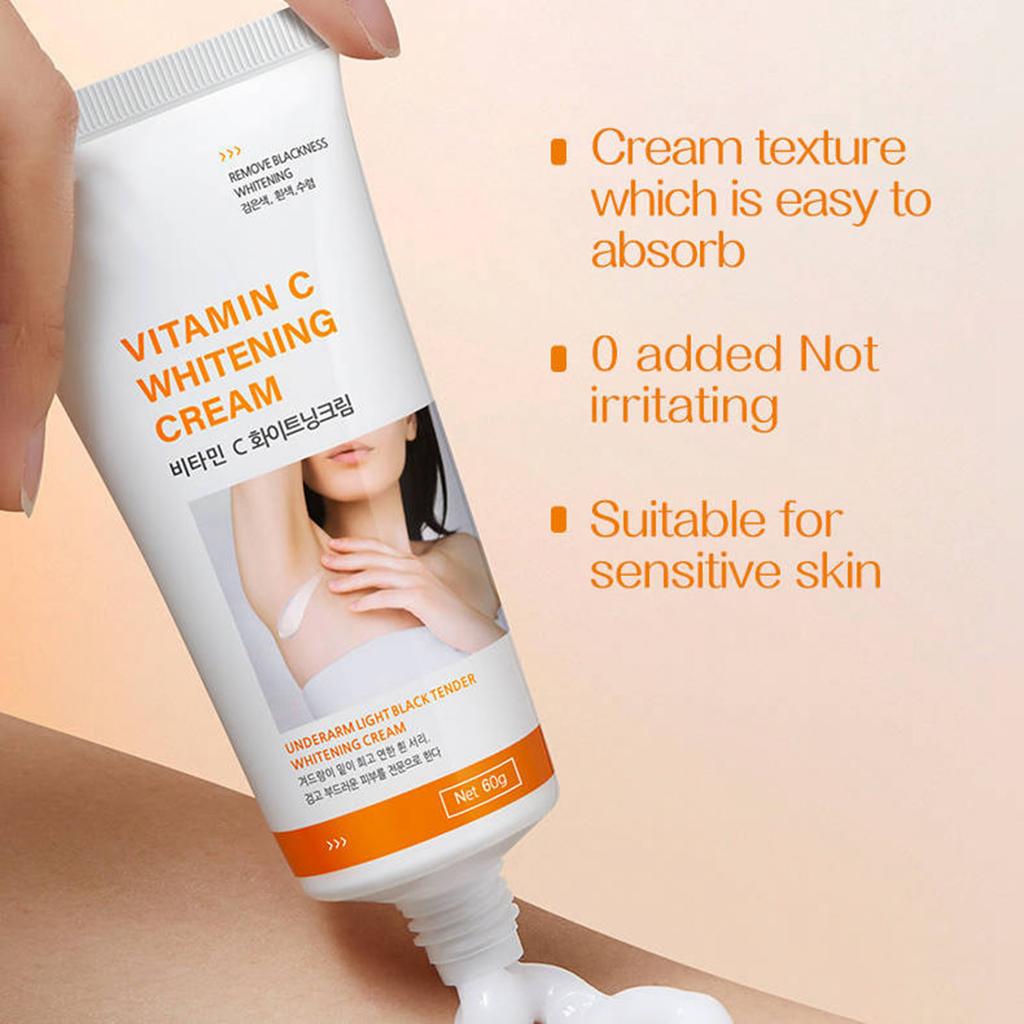 Underarm Whitening Cream, Gongpei Light, Dark, Smooth And Even Skin Body Care Cream.