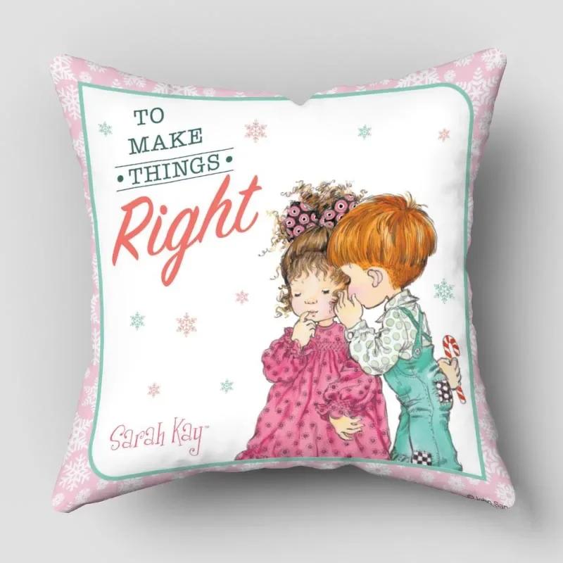 Kissenbezüge Sarah Kay Cartoon Kissenbezüge Dekokissen für Sofa Autodekoration Kissenbezug WJY12.25