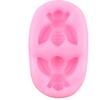 ZiXiang Bumble Bee Silicone Mold Honeycomb Fondant Molds Bee Hive Chocolate Molds For Cupcake Cake Decorating Candy Polymer Clay Gum Paste Set Of 4