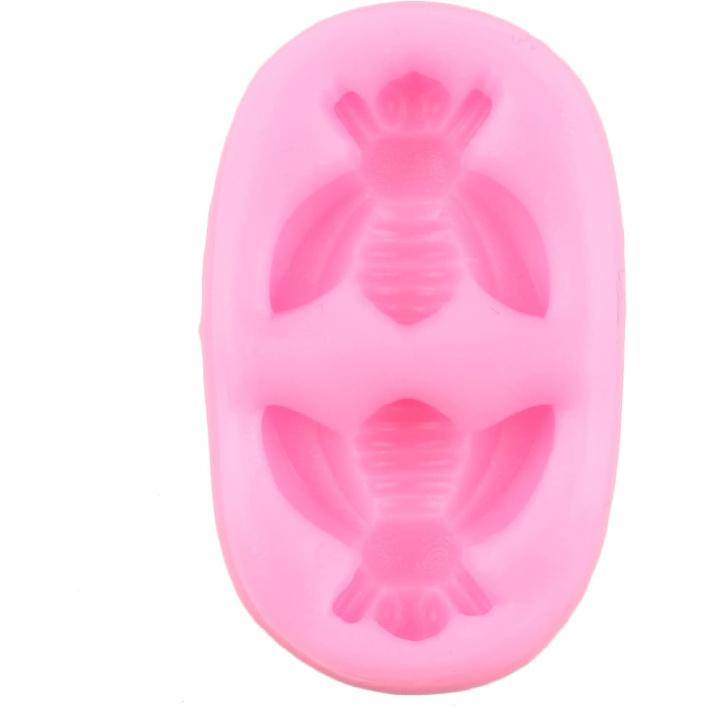 ZiXiang Bumble Bee Silicone Mold Honeycomb Fondant Molds Bee Hive Chocolate Molds For Cupcake Cake Decorating Candy Polymer Clay Gum Paste Set Of 4