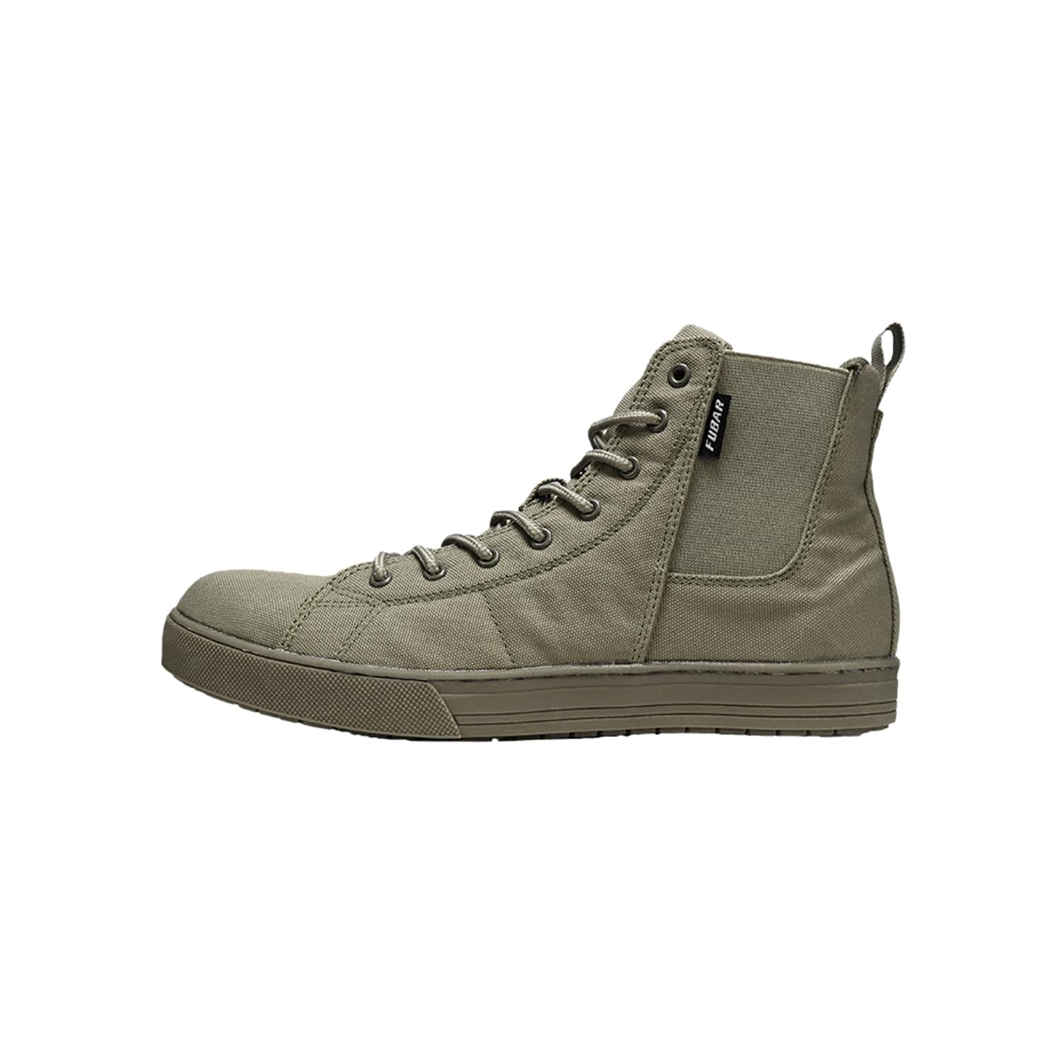 Otafuku Gloves Fubar Canvas Work Shoes with Side Steel Toe Size cm High-Cut Gore FB-846 Cap Olive 280 оливковый 7450₽