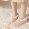 Thickened Lamb's Wool Socks Non-slip Bottom Winter Warm Sock Sleeping Slipper Socks  Autumn Winter