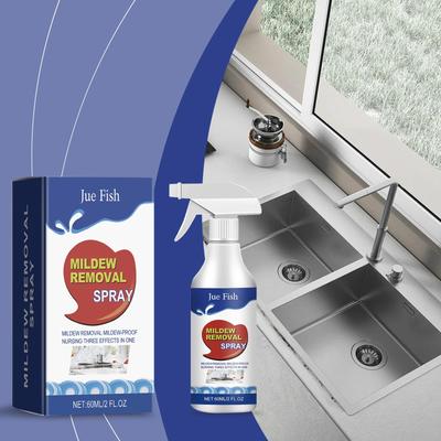 Bathroom Mold Remover for Wall Tile and Ceiling Mildew Cleaner Anti Fungal Stain Remover Gel for Grout and Surface Cleaning Use