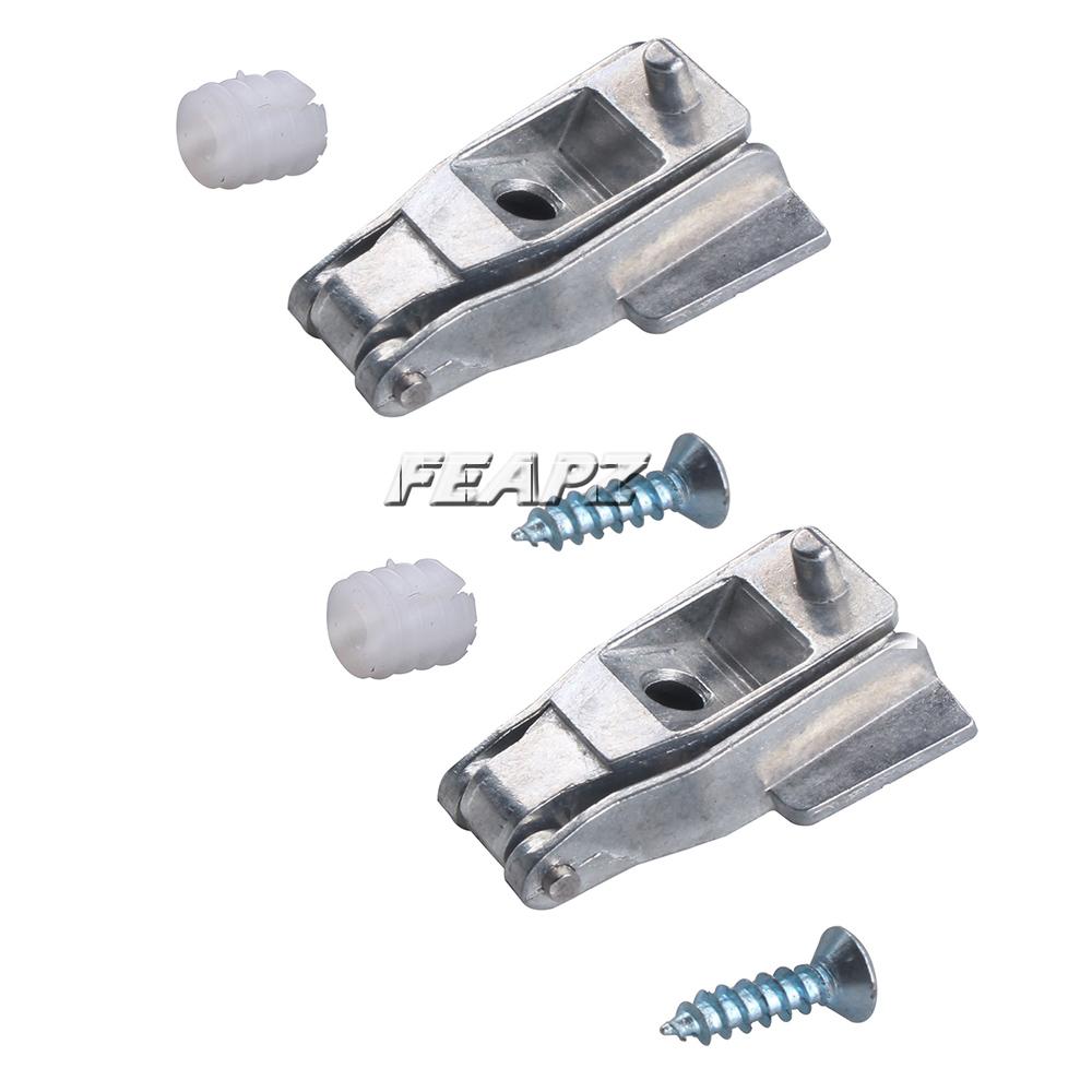 

2 шт. Автомобильная хромированная металлическая наружная дверная ручка для ремонта петли водителя со стороны пассажира Ремонтный комплект для Fiat 500OS / NS 2 PCS