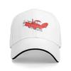 Pure Color Dad Hats Crimson Haybaler Casual Hat Sun Visor Caps Wacky Races 60s Cartoon Peaked Cap
