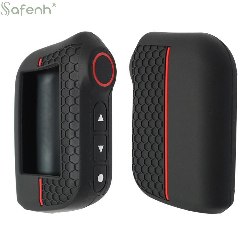 Nouveau Étui Clé en Silicone Haute Qualité Pour Starline A93 A63 Version Russe Alarme Voiture Bidirectionnelle Télécommande LCD Porte-Clés