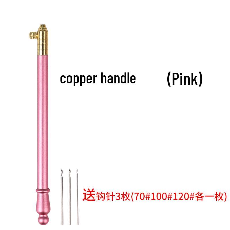 Ultra-Fine Handle Crochet Hook & Needle for Bead & Sequin Embroidery