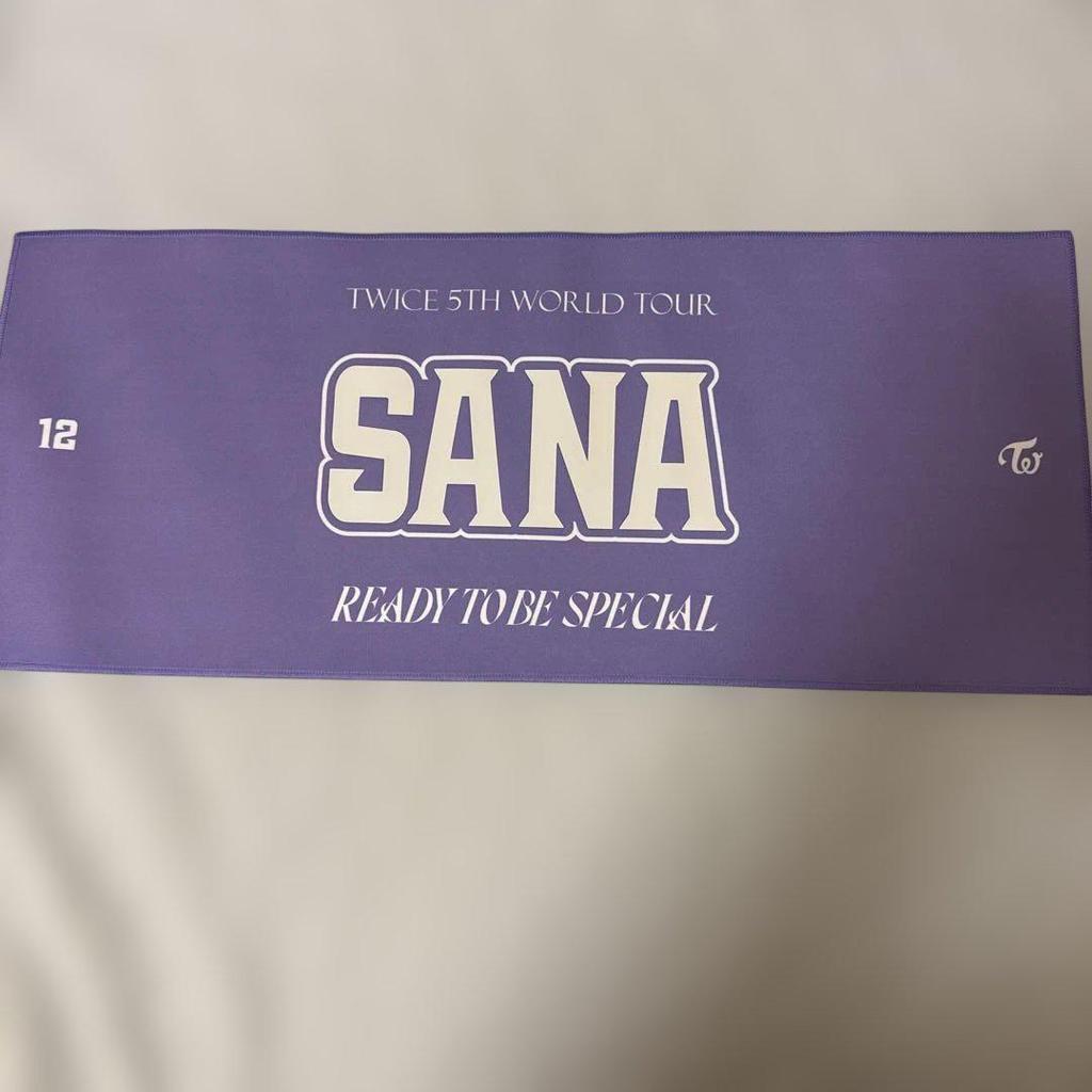[USED] TWICE Sana READY TO BE SPECIAL Slogan