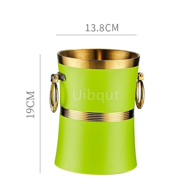 Commercial bar KTV dedicated ice bucket Creative Beer and Red Wine Champagne Bucket Stainless steel ice bucket beer cooler