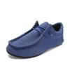 YRZL Men's Canvas Shoes Breathable Casual Walking Shoe Indoor Thin Bottom Home Bedroom Mens Slippers Comfortable Loafers for Men
