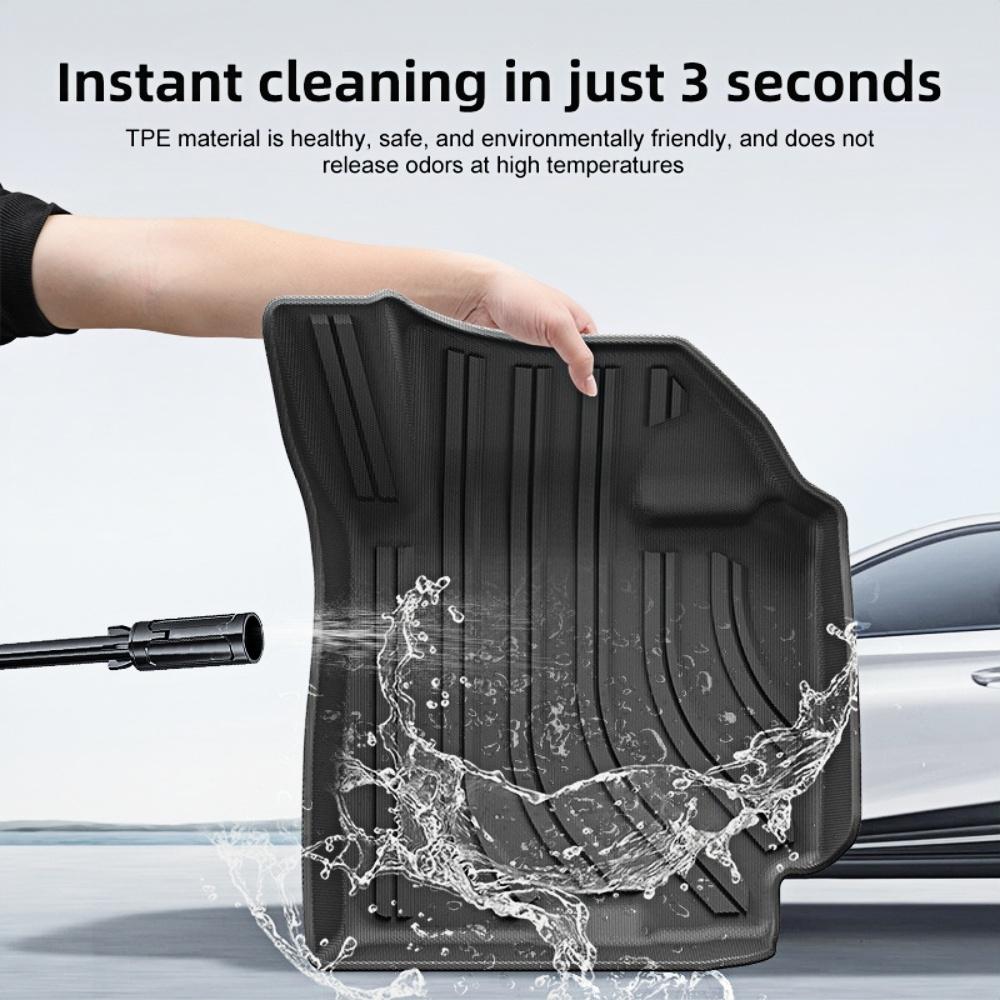 For Suzuki SWIFT 2016-2025 Car Floor Mats Cargo Liner Trunk Pad TPE 3D Foot Mats Set All Weather Waterproof Right Hand Drive