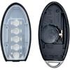 Smart Replacement Key Fob Cover Case fit for Nissan Altima Sentra Rogue Pathfinder Murano Armada Maxima Versa Infiniti QX60 QX50 QX70 JX35 Keyless