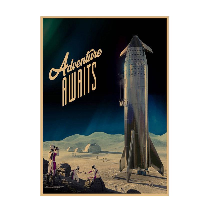 NASA SpaceX Universum Sternenkarte Dekorative Wandkunst 676