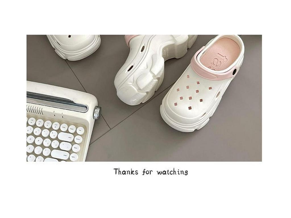 Dámské letní protiskluzové plážové sandály s platformou a otevřenou špičkou