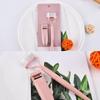 2 Pieces Eyelash Curlers Brush Tint Kit Tool Eye-lash Foldable Heated Lashs Steal Curler in Suction Card Packing for Adults
