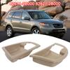 2Pcs Door Handle Cover For Hyundai For Santa Fe 2007-12 Front Inner Inside Interior Gate Handle Cap Car Accessories