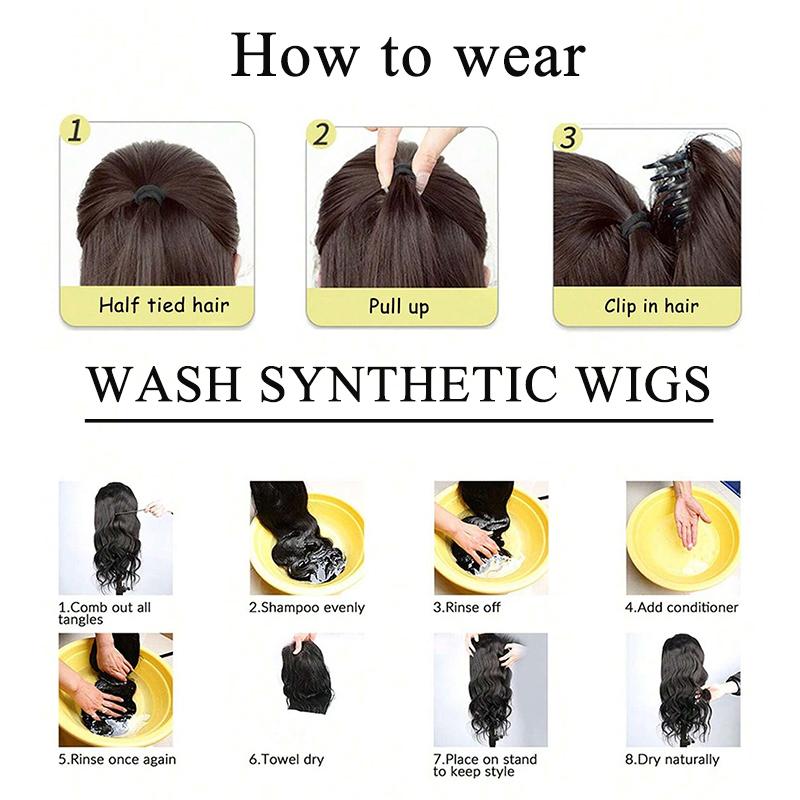 Synthetic Short Curly Hair Claw Clip On Ponytail Hair Extension Natural Looking Curly Short Pony Tail Hairpiece For Women Girls Daily Party