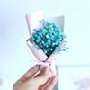 Mini Bouquet of Preserved Dried Flowers: Baby's Breath & Roses - Ideal for Parties, Festivals, Birthday Gifts, and Decorations