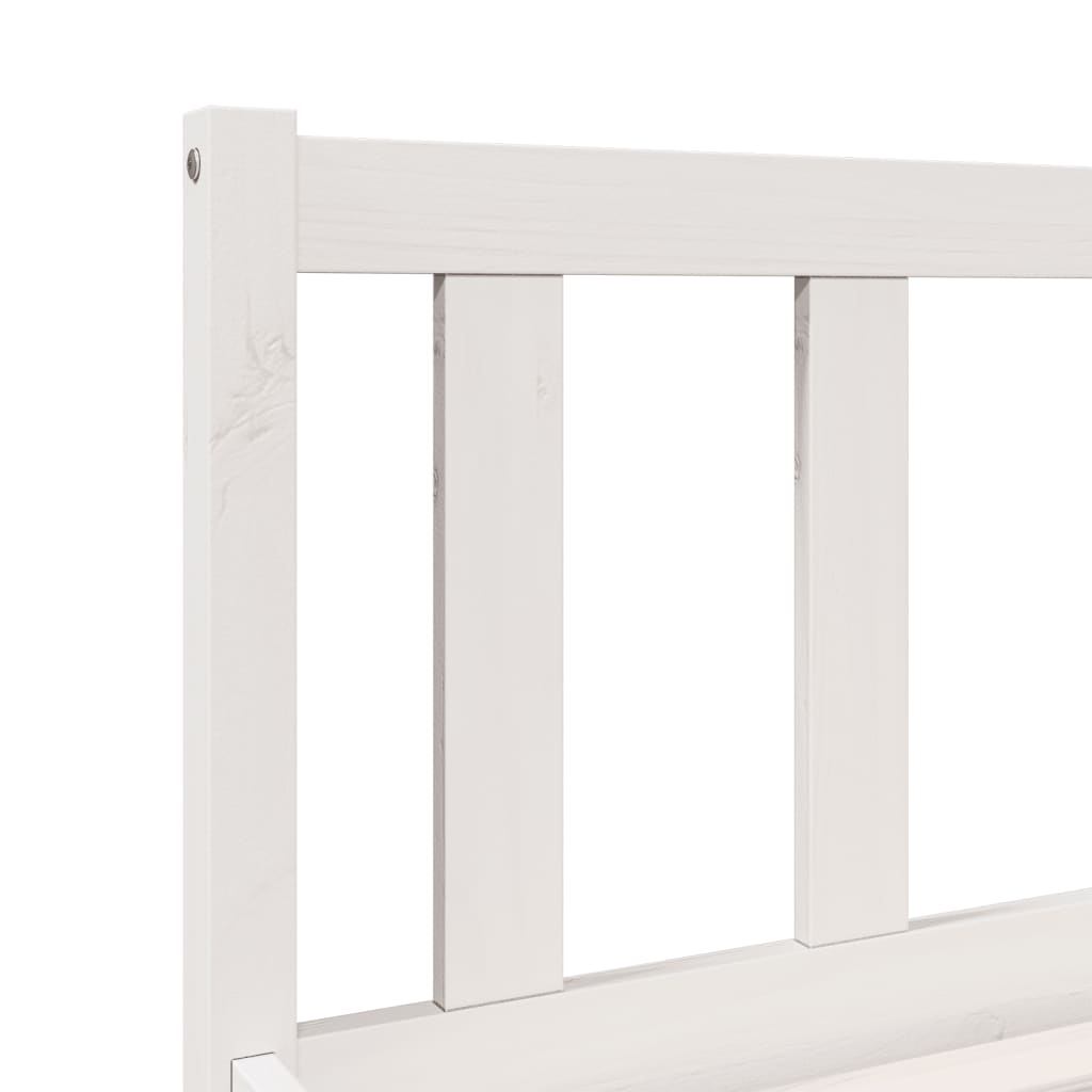 Vidaxl Longer Bed Without Mattress, 80X220 Cm, Solid Pine Wood