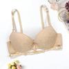 Lace Push Up Bra with Back Hollow Out Design and Adjustable Straps - Polyamide, B Cup