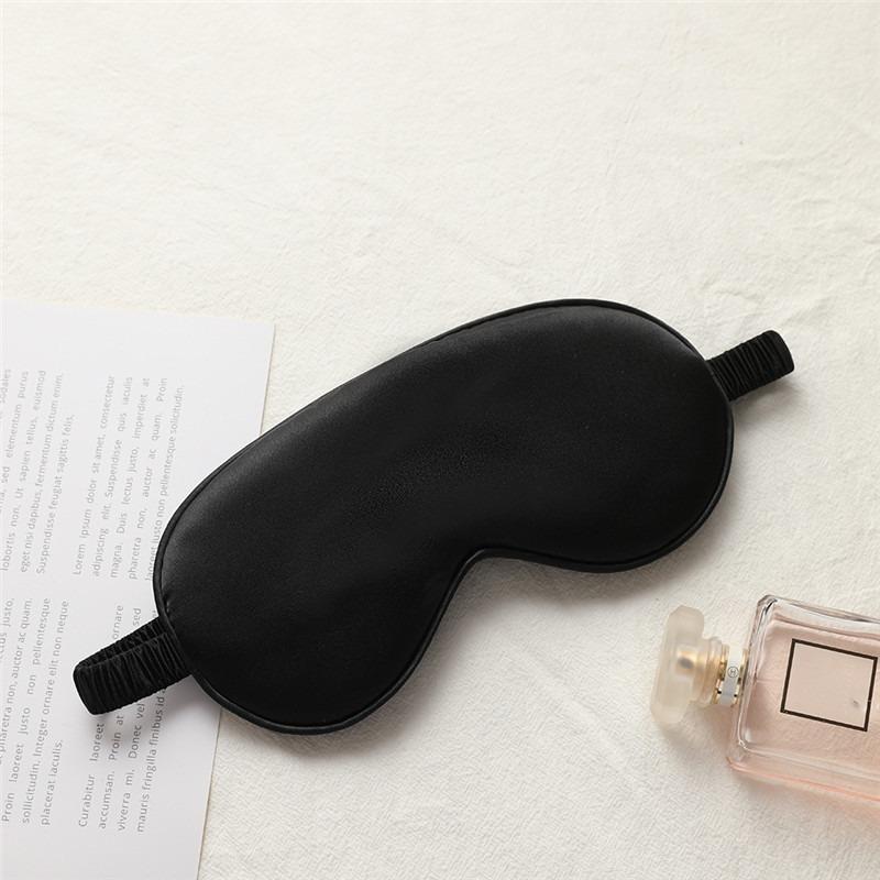 New Imitated Silk Patch Shading Sleep Eye Mask Eyepatch Travel Relax Cover Eyeshade Health Sleeping Shield Soft Eye Care Tools