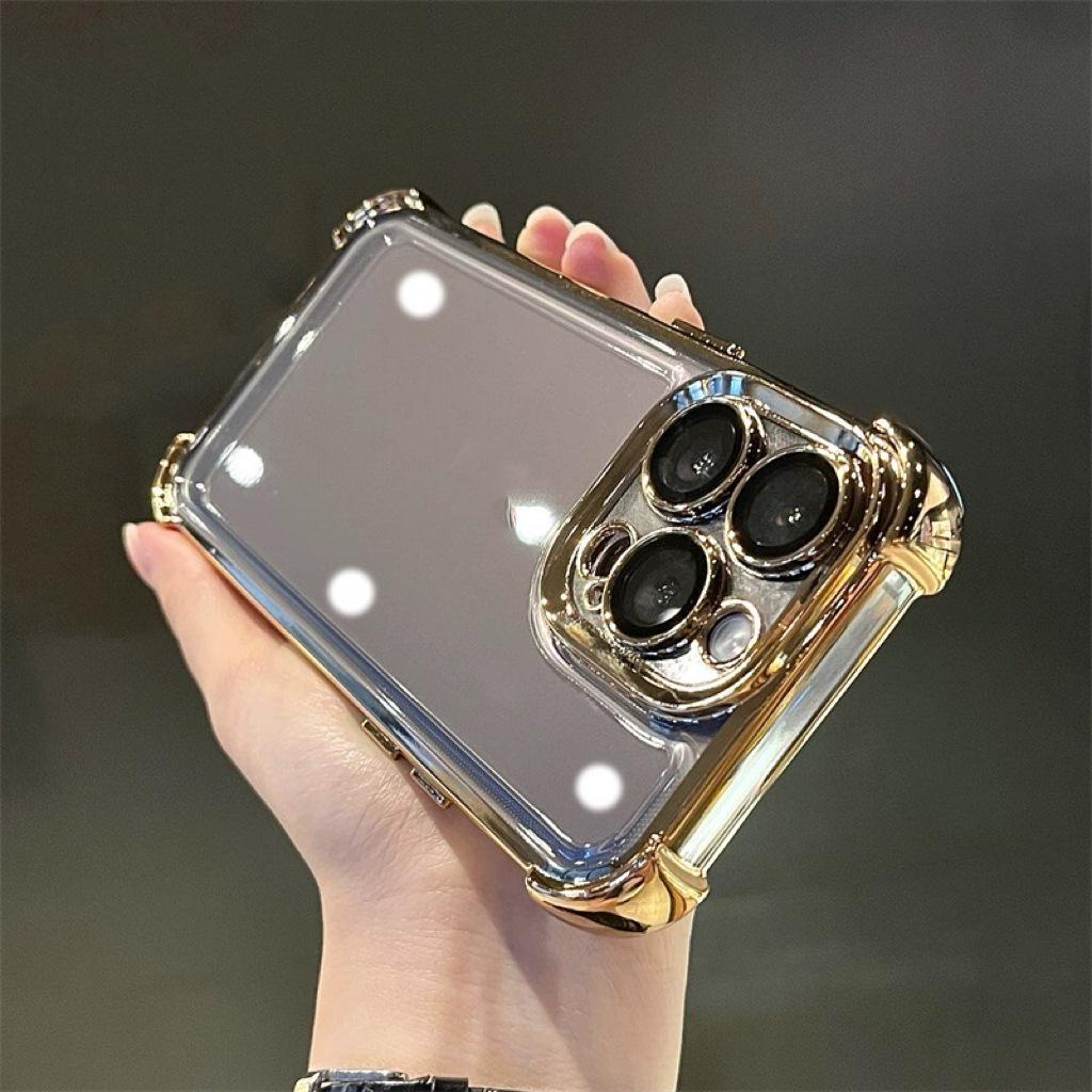 

Premium four-corner airbag anti-drop, suitable for Apple 17promax mobile phone case, the new model has its own lens film iPhone16. iPhone 11 PROMAX