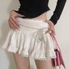 Korean Style Fresh Waist Chain Love Pendant Women's Body Jewelry Bow Pearl Waist Chain  Decoration