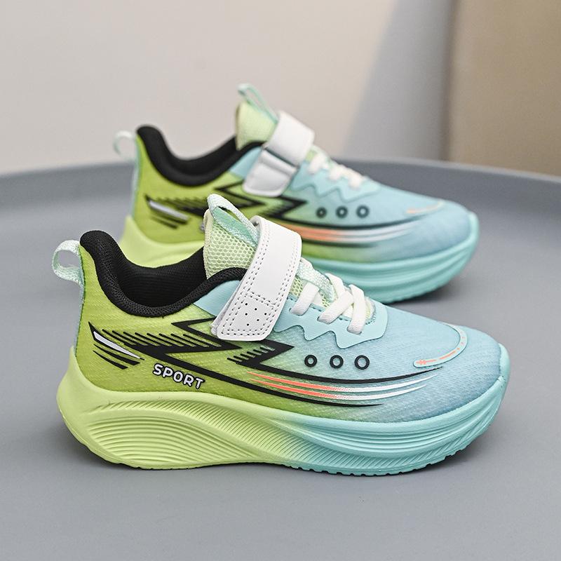 2025 Spring New Students Middle and Older Children Lightweight Breathable Men's Sports Shoes Children's Casual Versatile Girls' Running Shoes