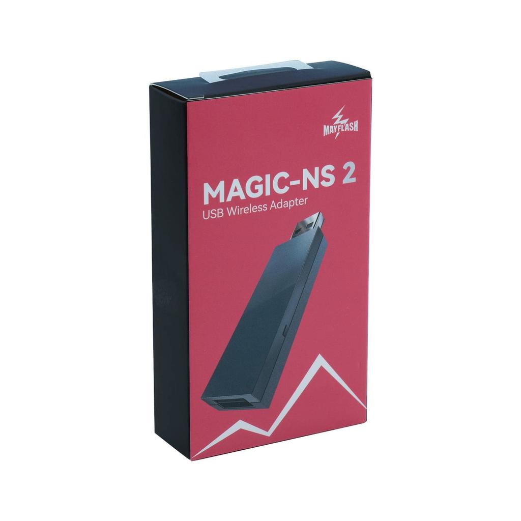 Mcbazel Mayflash MAGIC NS 2 USB Adapter for Compatible with Windows Raspberry NEOGEO PS Classic SEGA Genesis Includes OTG USB Adapter Cable and